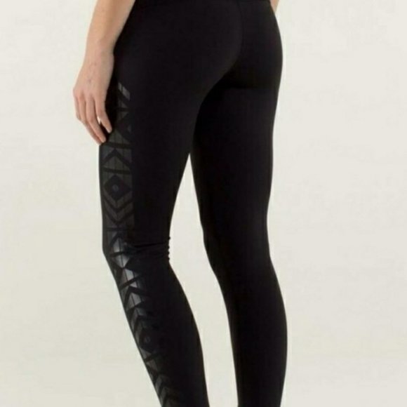 Special Edition Lululemon Aztec Wunder Under Leggings - Picture 2 of 9